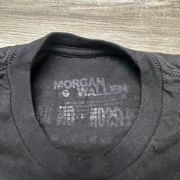 2023 Morgan Wallen One Night At A Time World‎ Tour Black Red Mens S Concert Tee - Picture 4 of 8